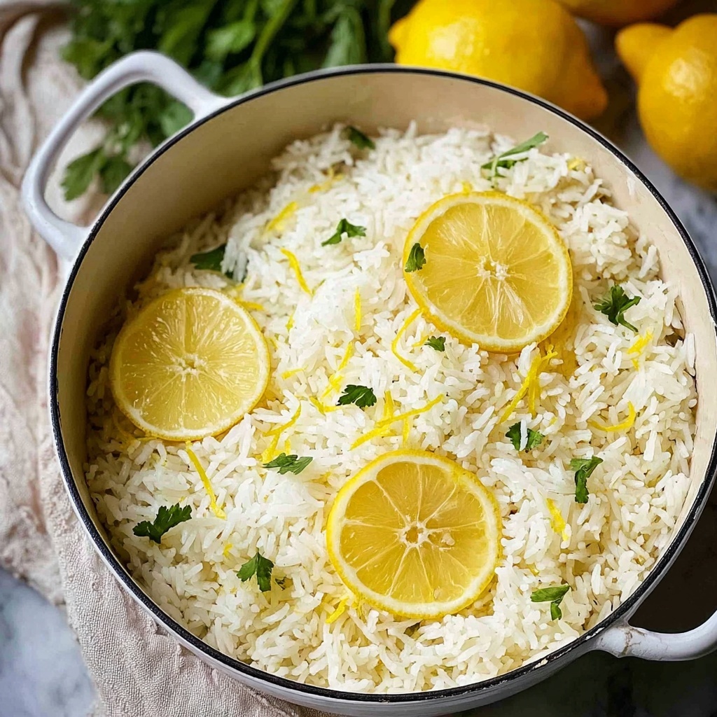 Greek Lemon Rice Recipe - Recipe Image