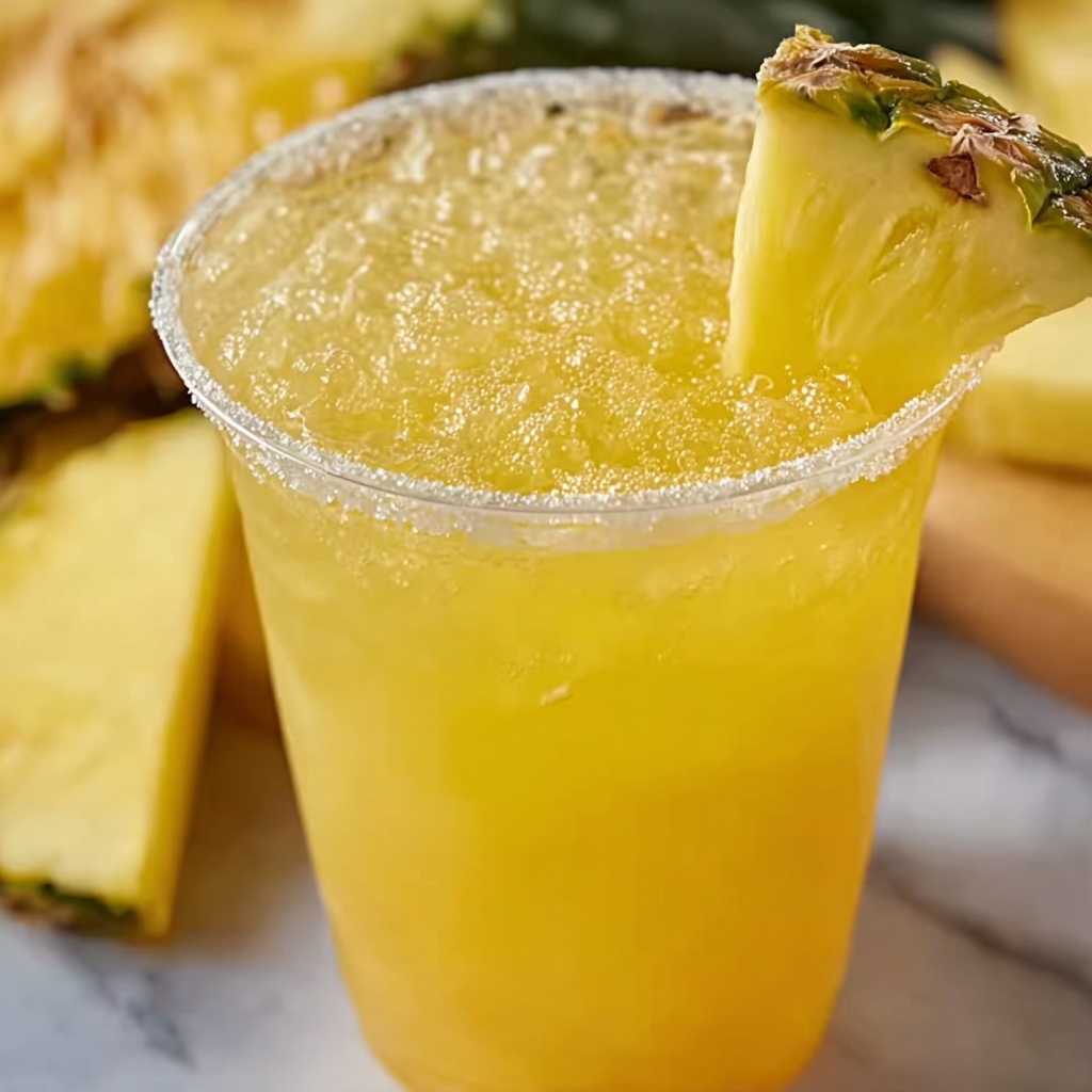 Pineapple Lemon Drop Cocktail Recipe - Recipe Image