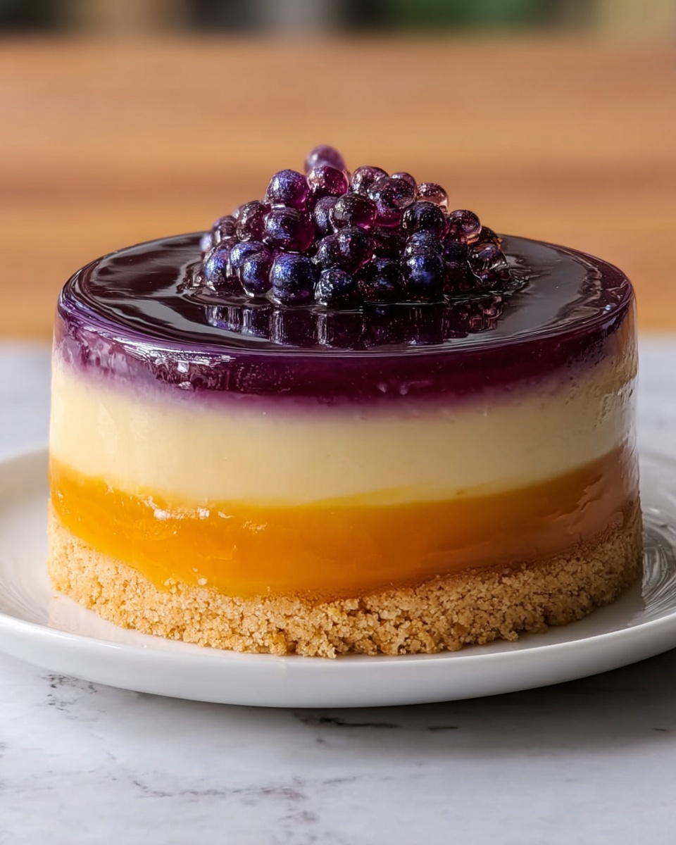 Ube Leche Flan Cake Recipe - Recipe Image