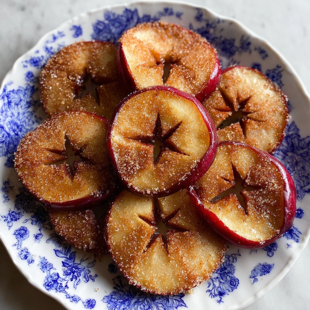 Crispy Baked Cinnamon Apple Slices Recipe - Recipe Image