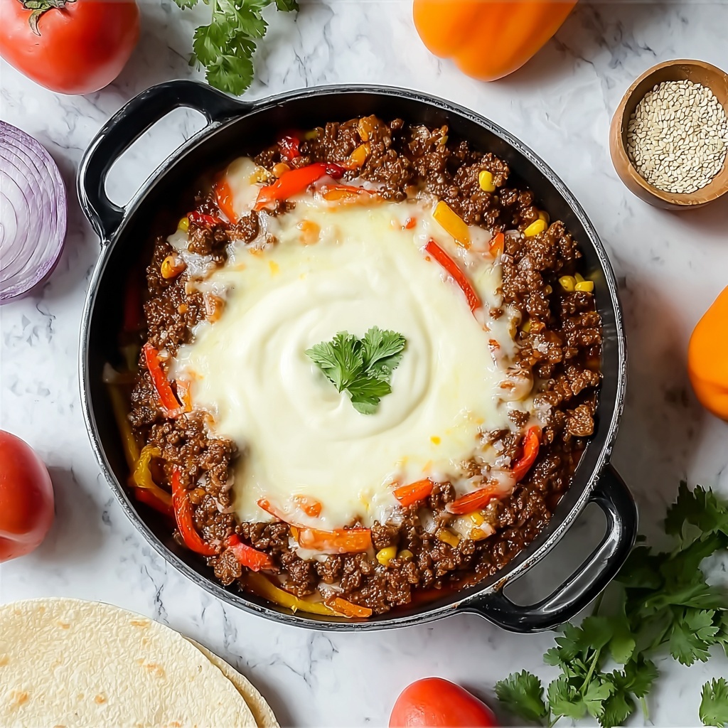 Cheesy Beef Wraps Recipe - Recipe Image