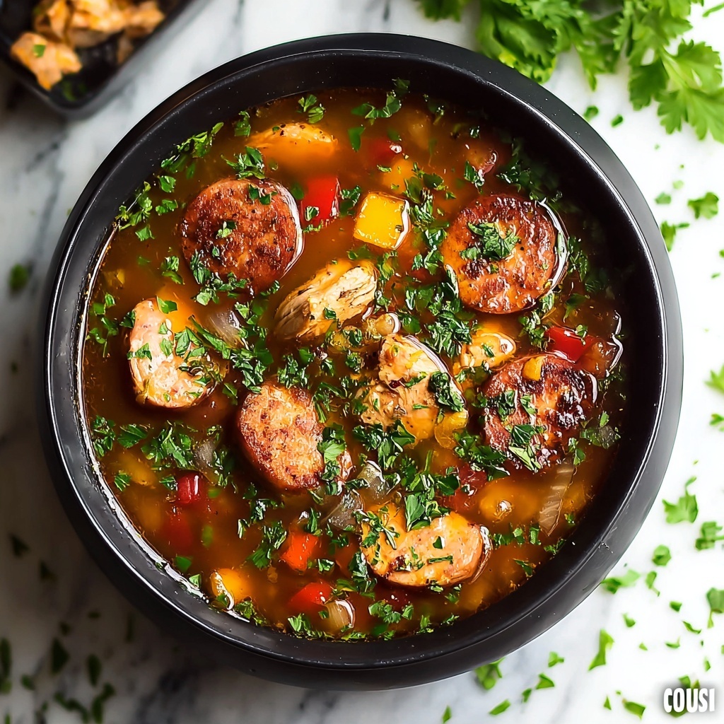 Crock Pot Chicken and Sausage Gumbo Recipe - Recipe Image