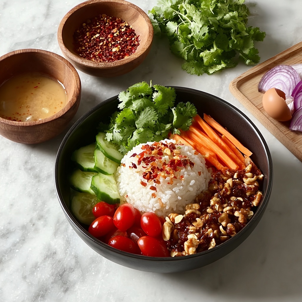 Satay Crispy Rice Salad Recipe - Recipe Image