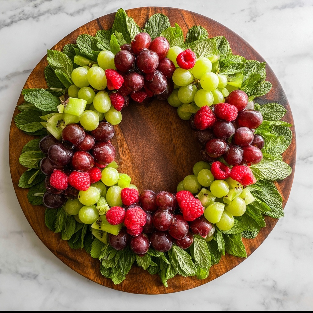 Christmas Fruit Wreath Recipe - Recipe Image
