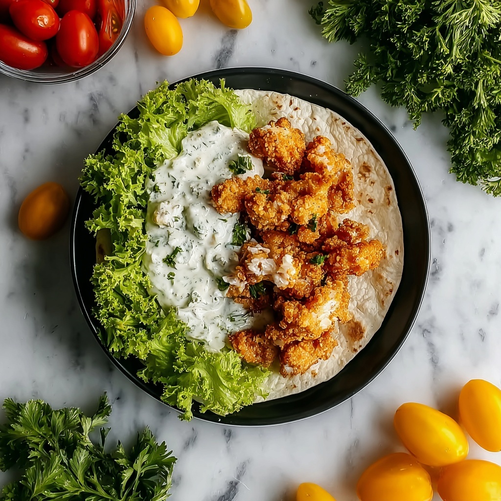 Crispy Chicken Ranch Snack Wrap Recipe - Recipe Image