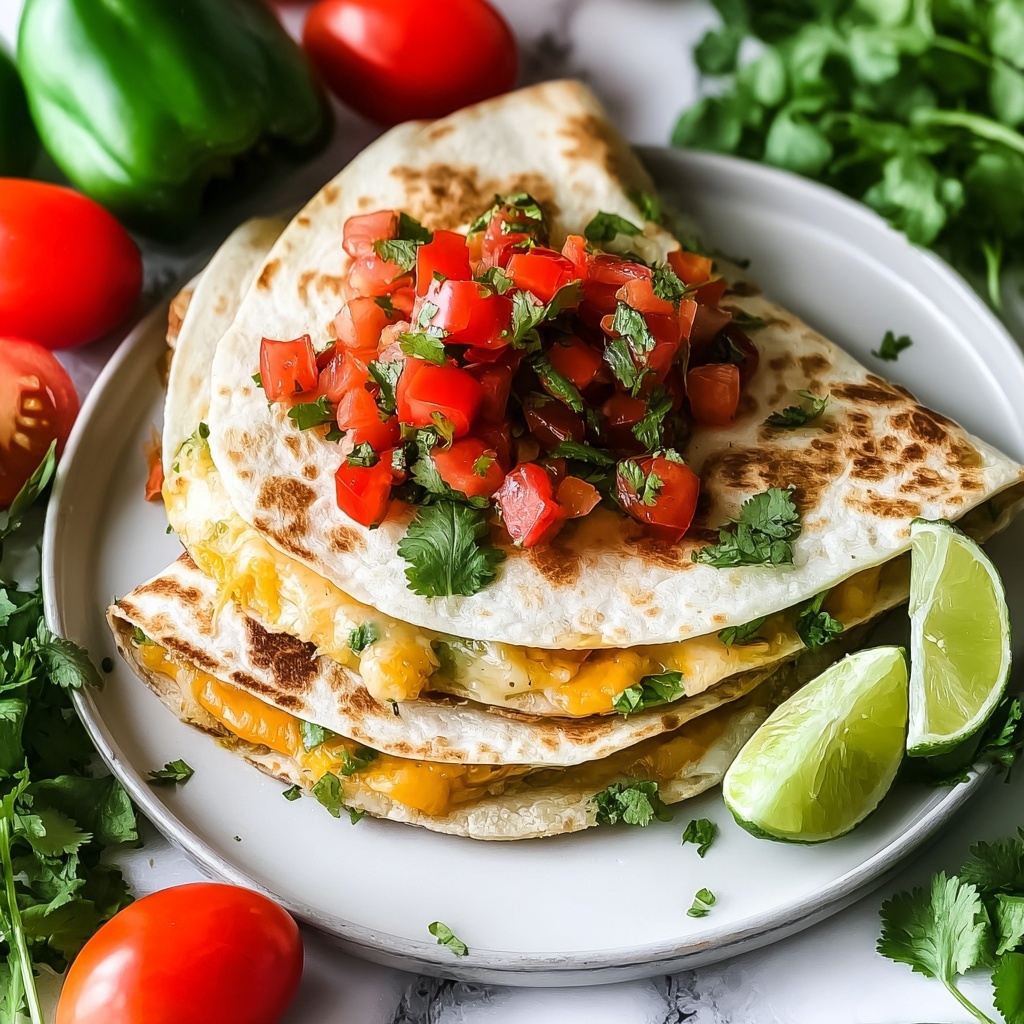 Breakfast Quesadillas with Bacon, Sausage, and Cheese Recipe - Recipe Image