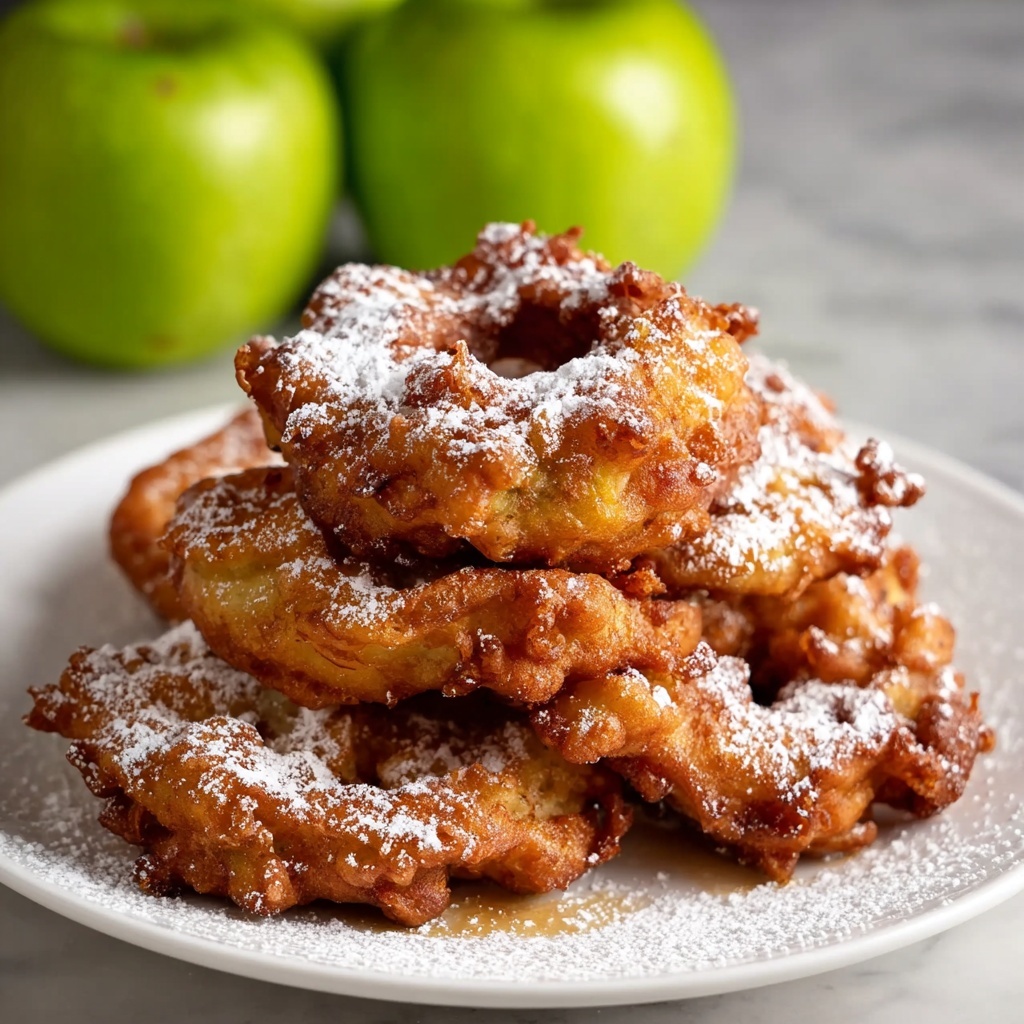 Fried Apple Rings with Cinnamon and Nutmeg Recipe - Recipe Image