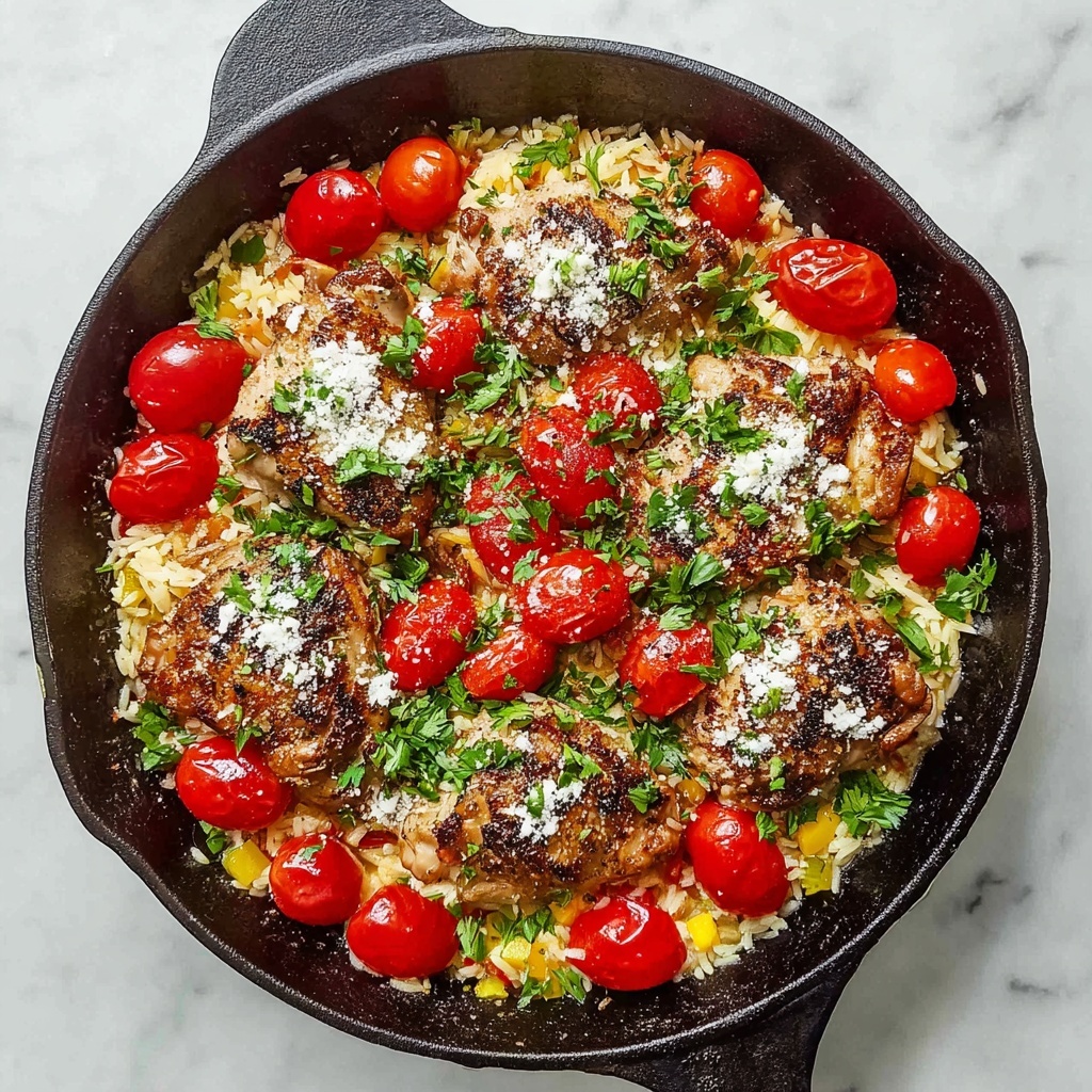 30 Minute Chicken and Orzo Dinner Recipe - Recipe Image