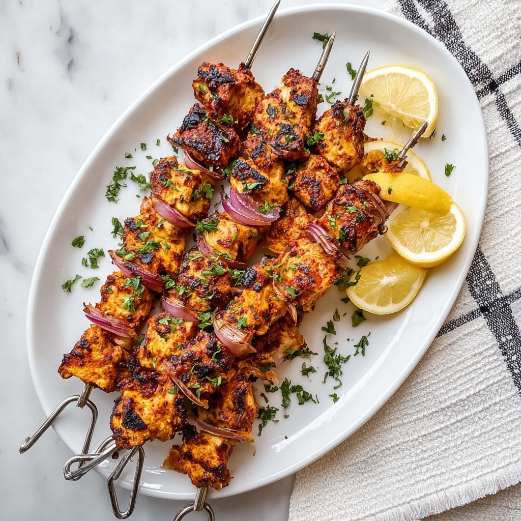 Turkish Chicken Kabobs Recipe - Recipe Image
