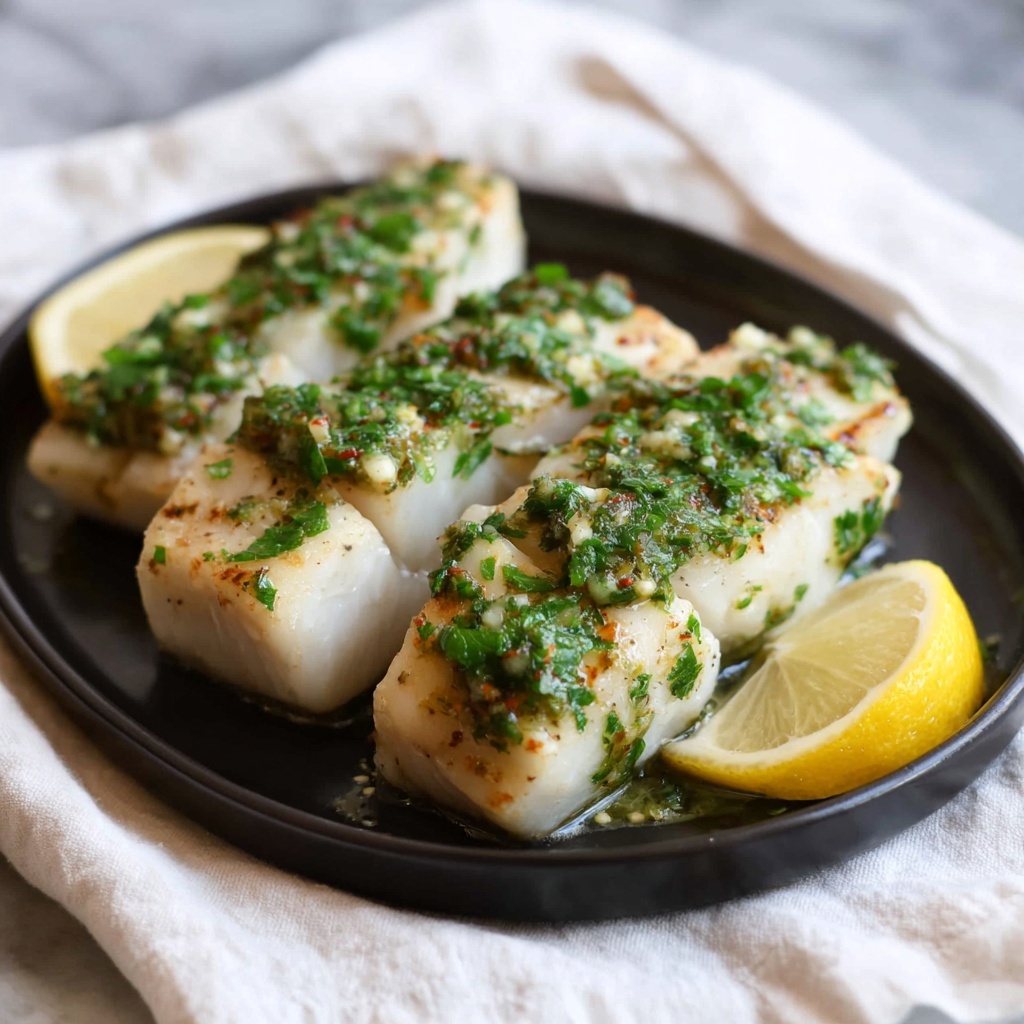 Broiled Halibut with Gremolata Recipe - Recipe Image