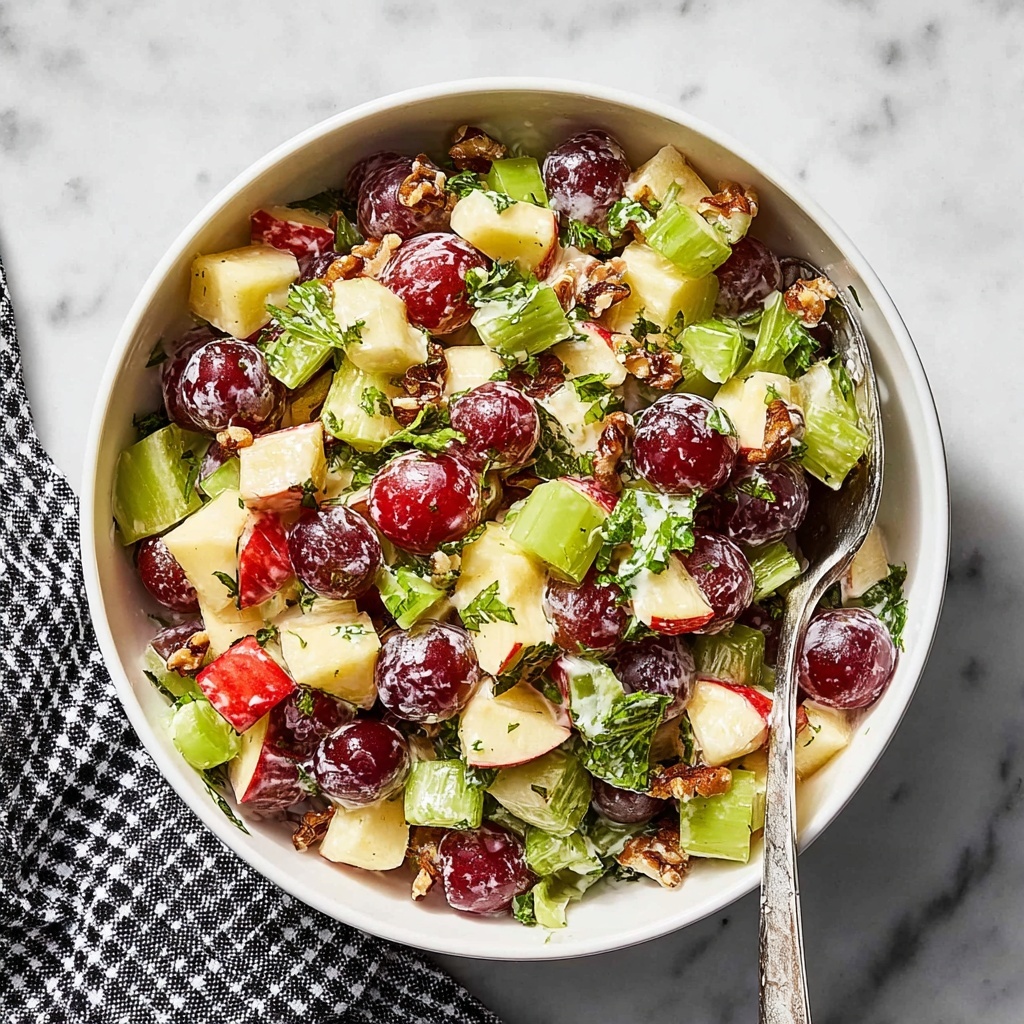 Salads with Grapes - Waldorf Salad Recipe - Recipe Image