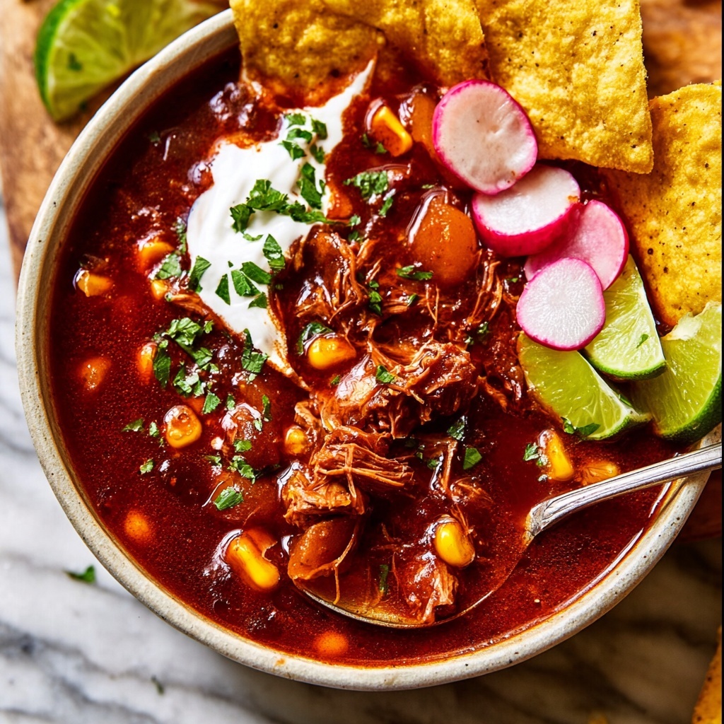 Pozole Rojo (Red Posole) Recipe - Recipe Image