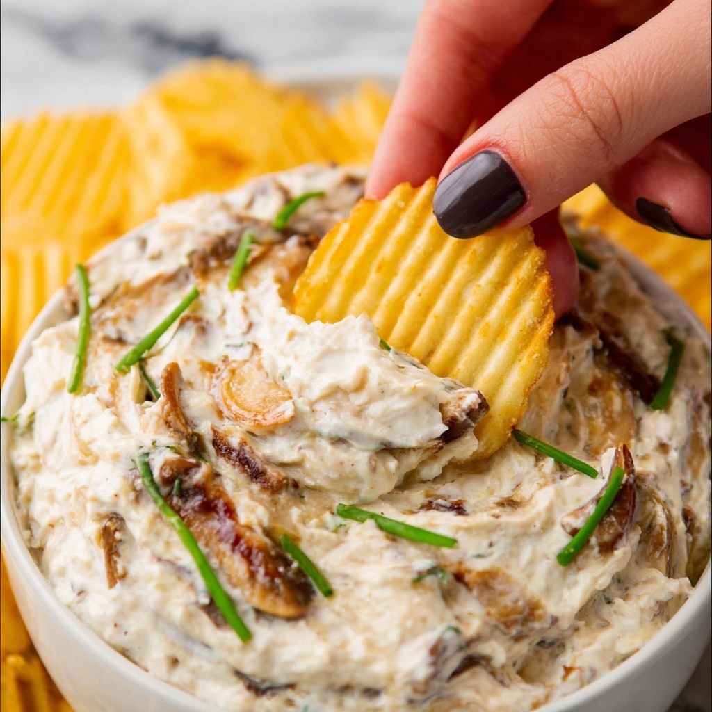 Christmas French Onion Dip Recipe - Recipe Image