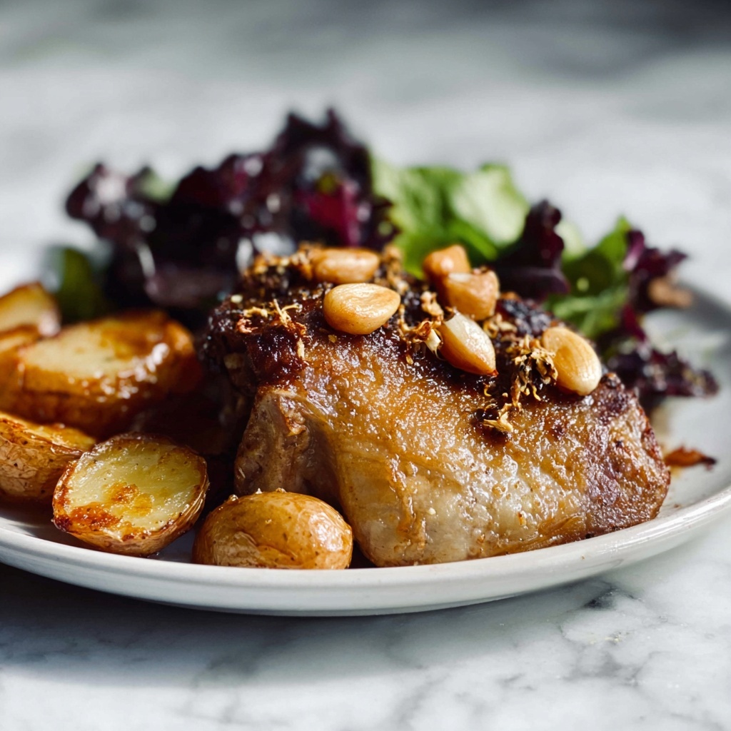 Crockpot 40 Clove Garlic Chicken Recipe - Recipe Image