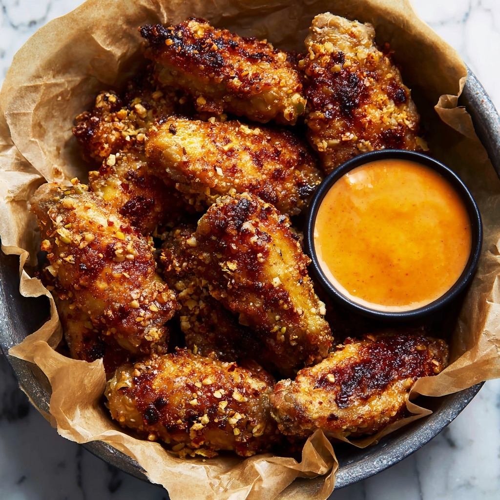 Crockpot Garlic Parmesan Chicken Wings Recipe - Recipe Image