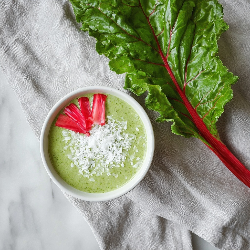 Tropical Swiss Chard Smoothie Recipe - Recipe Image