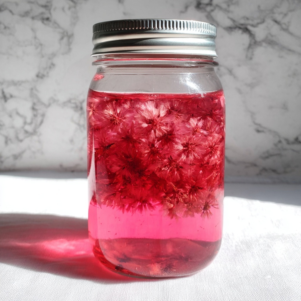 Chive Blossom Vinegar Recipe - Recipe Image