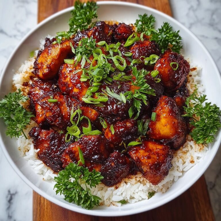 Honey BBQ Chicken Rice Recipe
