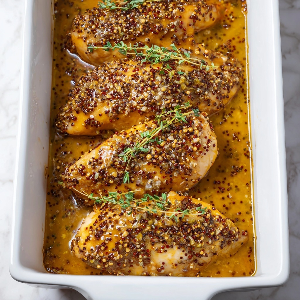 Baked Honey Mustard Chicken Breast Recipe - Recipe Image