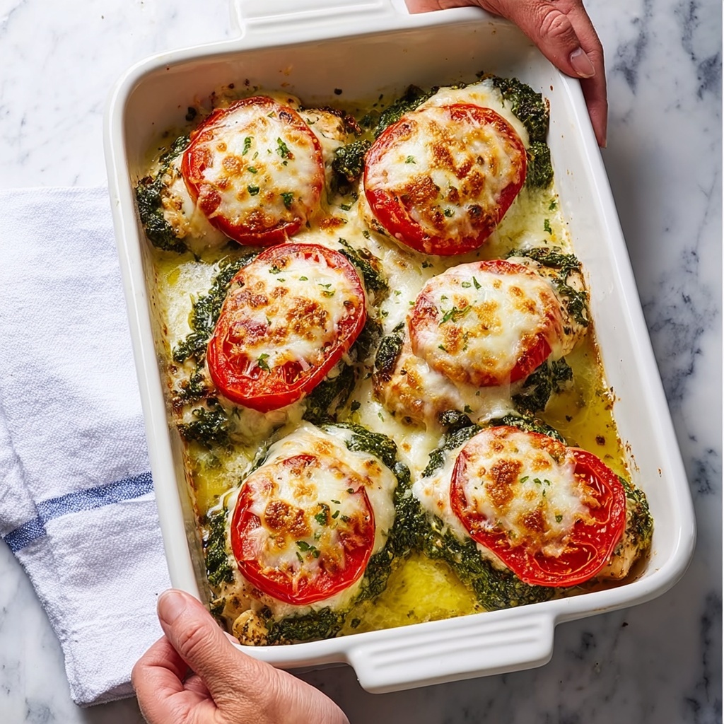 Pesto Chicken Bake Recipe - Recipe Image