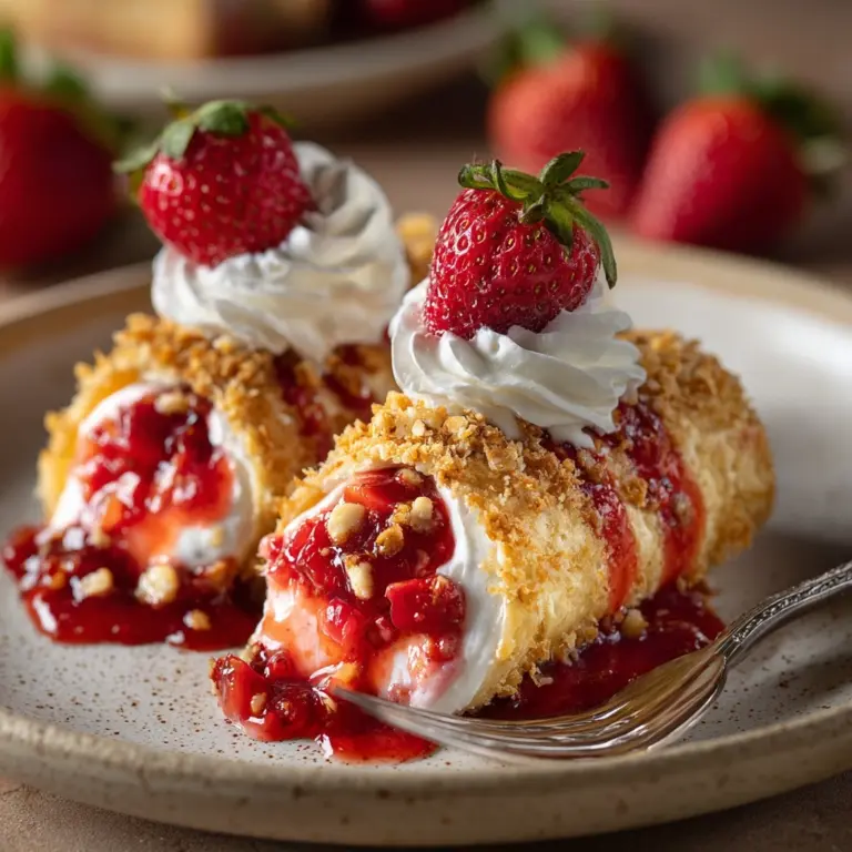 Strawberry Crunch Cheesecake Tacos Recipe