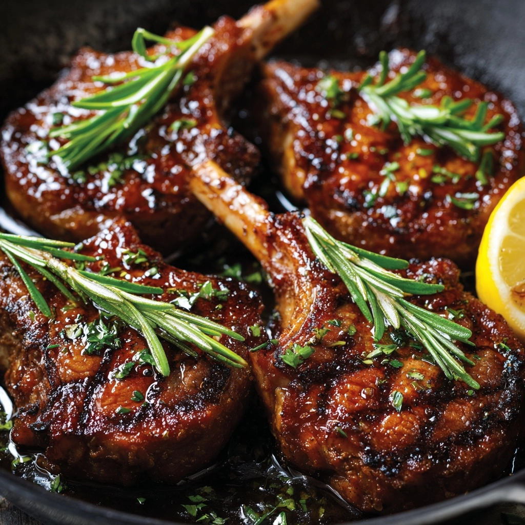 Rosemary Lamb Chops Recipe - Recipe Image