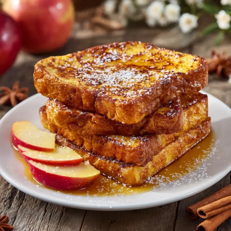 Cinnamon Apple French Toast Recipe
