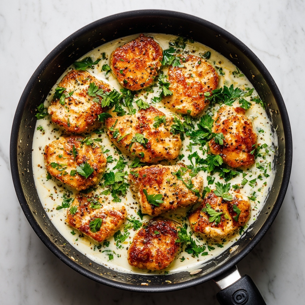 Chicken Florentine in Creamy Parmesan Sauce Recipe - Recipe Image