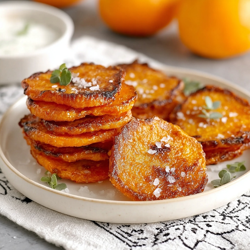 Crispy Smashed Sweet Potatoes with Garlic Yogurt Dipping Sauce Recipe - Recipe Image