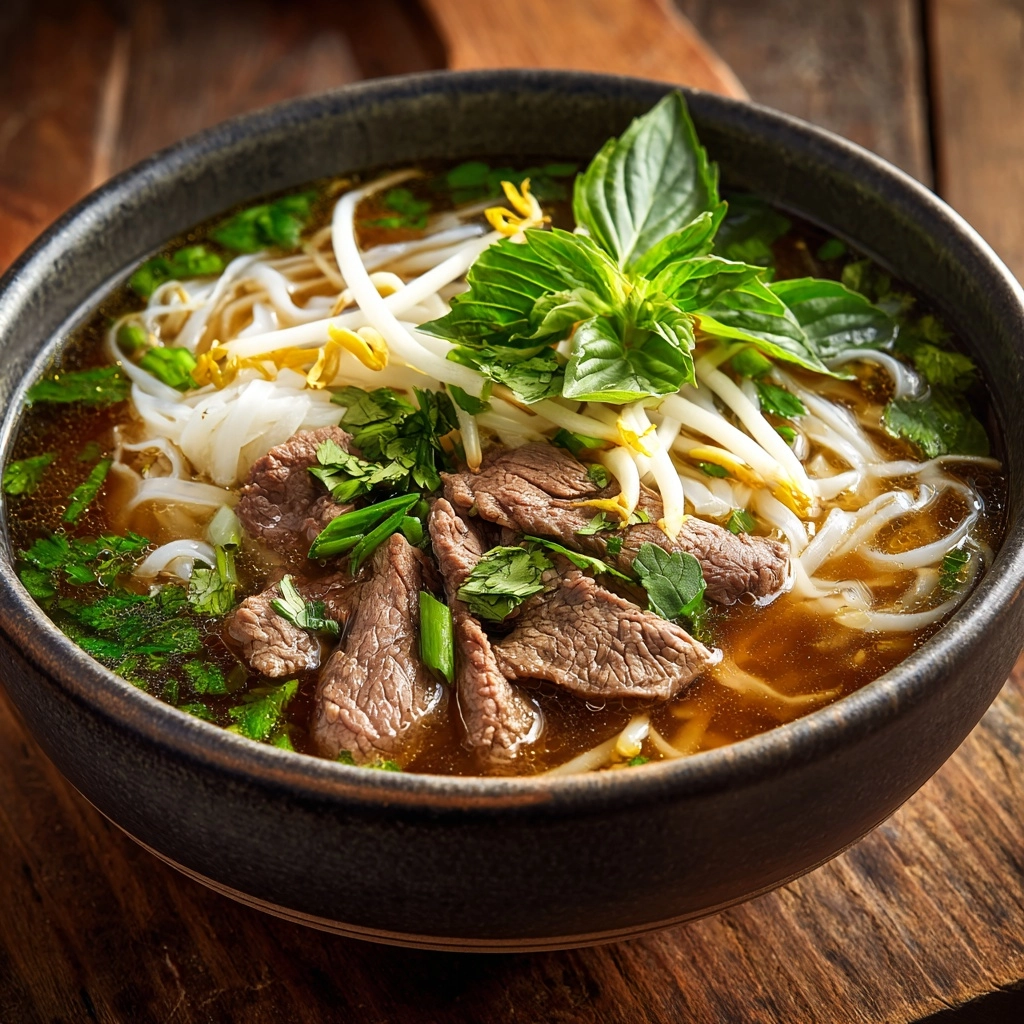 My Easy Version – Beef Pho Recipe - Recipe Image