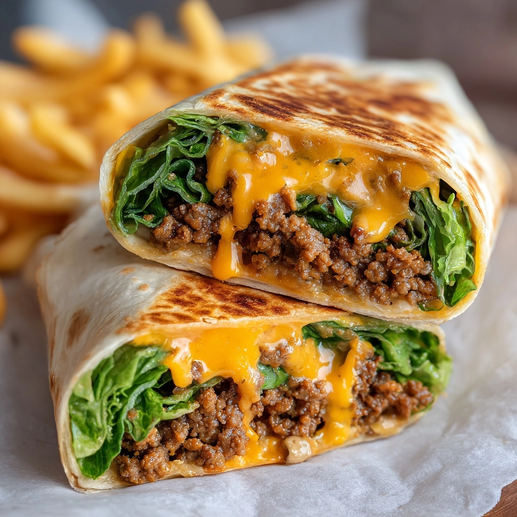 Big Mac Wraps Recipe - Recipe Image