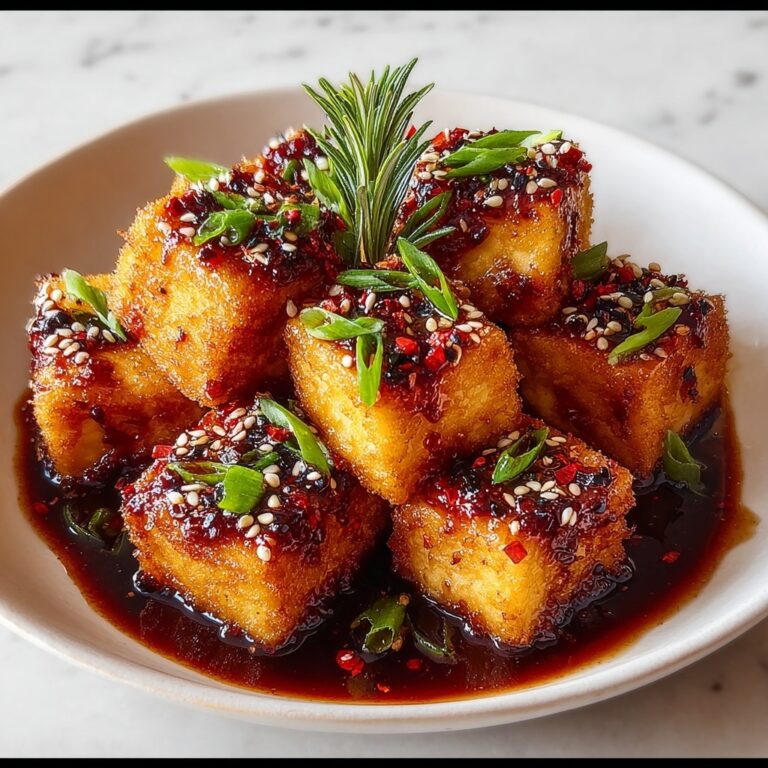 Crispy Honey Garlic Tofu Recipe