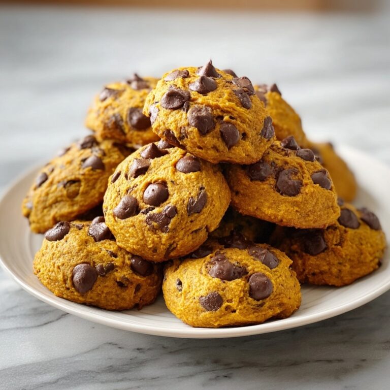 Chewy Pumpkin Chocolate Chip Cookies Recipe