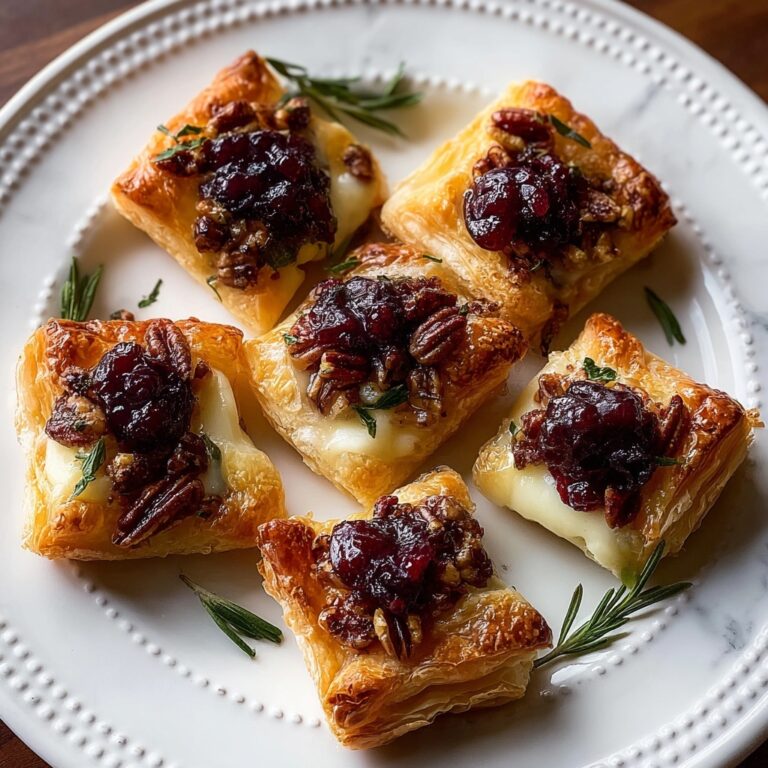 Cranberry Brie Bites Recipe