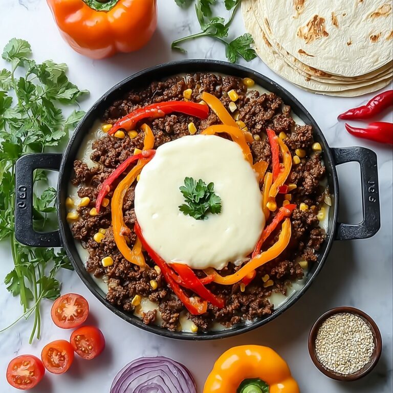 Cheesy Beef Wraps Recipe