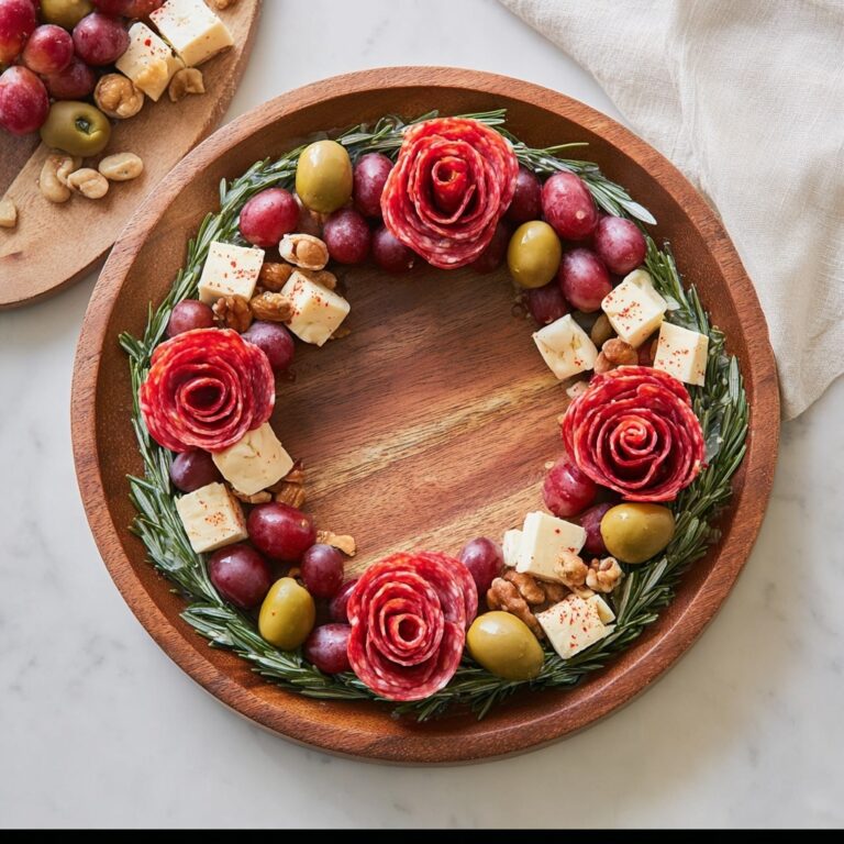 The Best Christmas Charcuterie Wreath Recipe