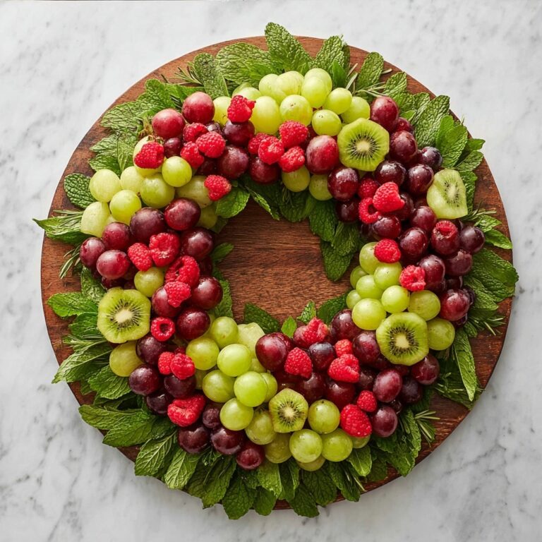 Christmas Fruit Wreath Recipe