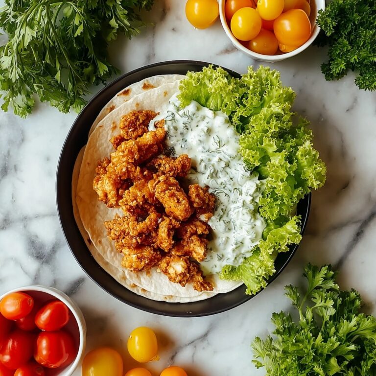 Crispy Chicken Ranch Snack Wrap Recipe