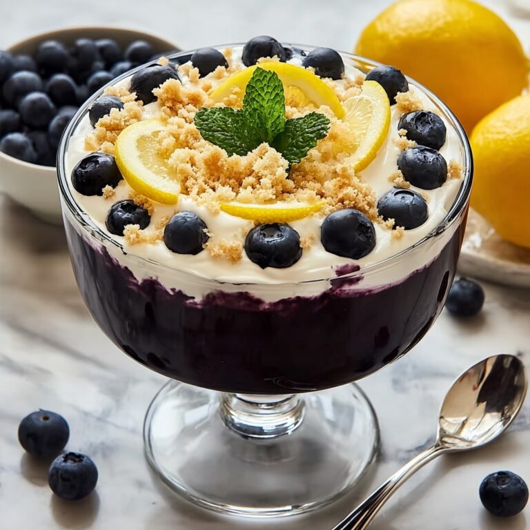 Lemon Blueberry Trifle Recipe