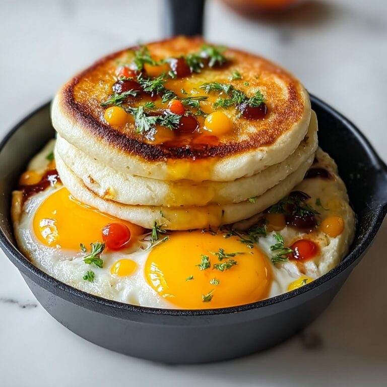 Homemade McGriddle Sandwiches with Bacon, Sausage, and Maple Syrup Recipe