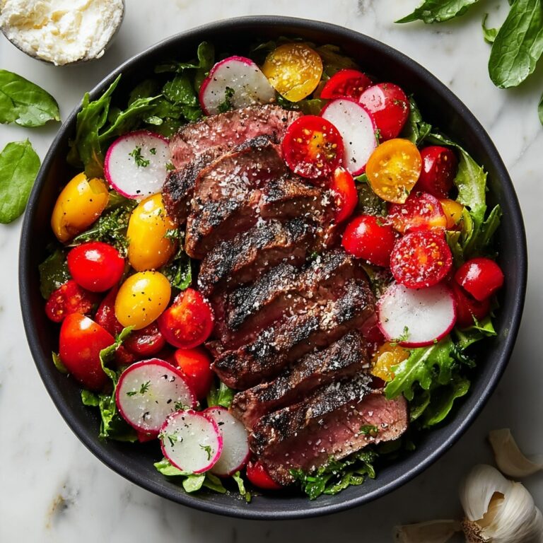 Chopped Salad with Grilled Steak Recipe