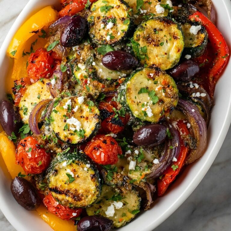 Savory Baked Mediterranean Vegetable Casserole Recipe
