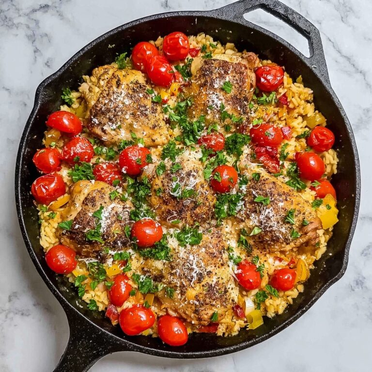 30 Minute Chicken and Orzo Dinner Recipe