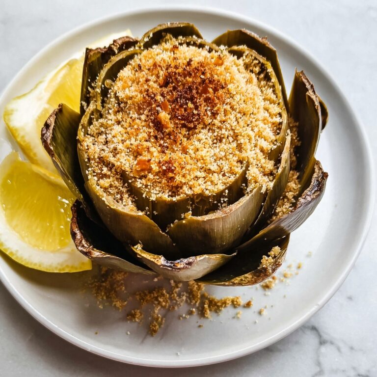 Baked Stuffed Artichokes Recipe