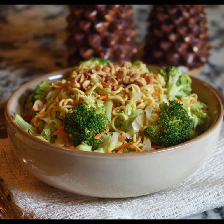 Broccoli Slaw with Ramen Noodles Recipe
