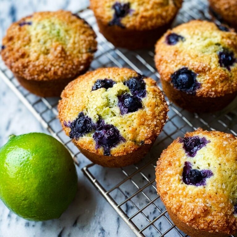Blueberry Lime Oatmeal Muffins Recipe