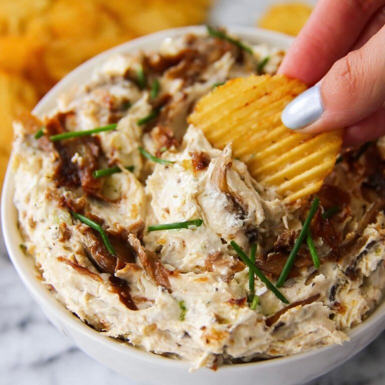 Christmas French Onion Dip Recipe