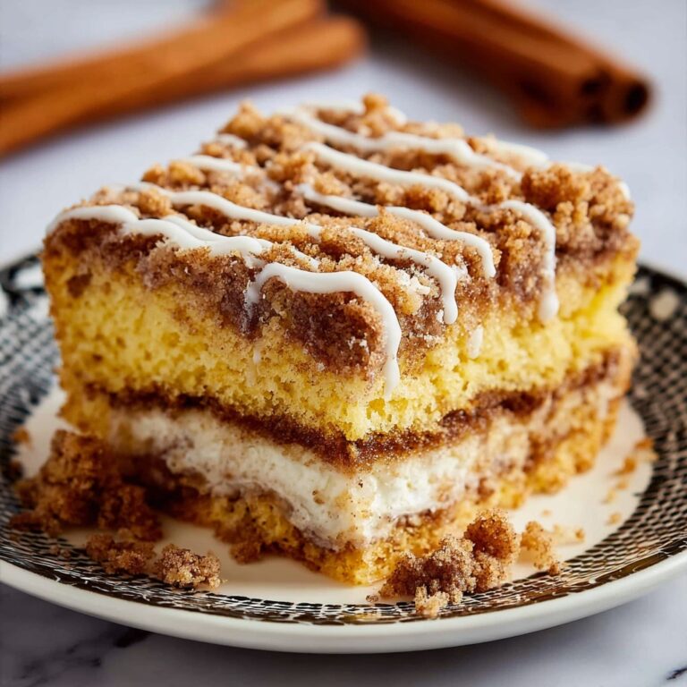 Sour Cream Streusel Coffee Cake Recipe