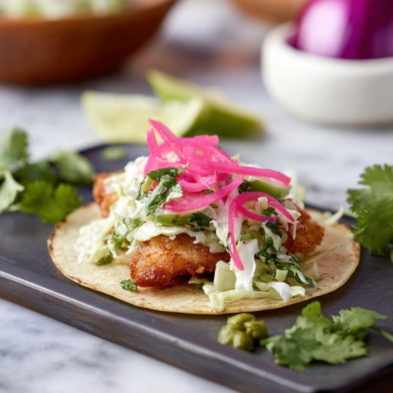 Beer-Battered Baja Fish Tacos Recipe