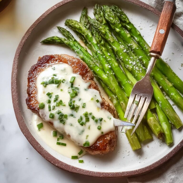 Creamy Garlic Parmesan Pork Chops Recipe